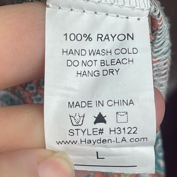 Hayden size large boho blouse - Picture 6 of 6